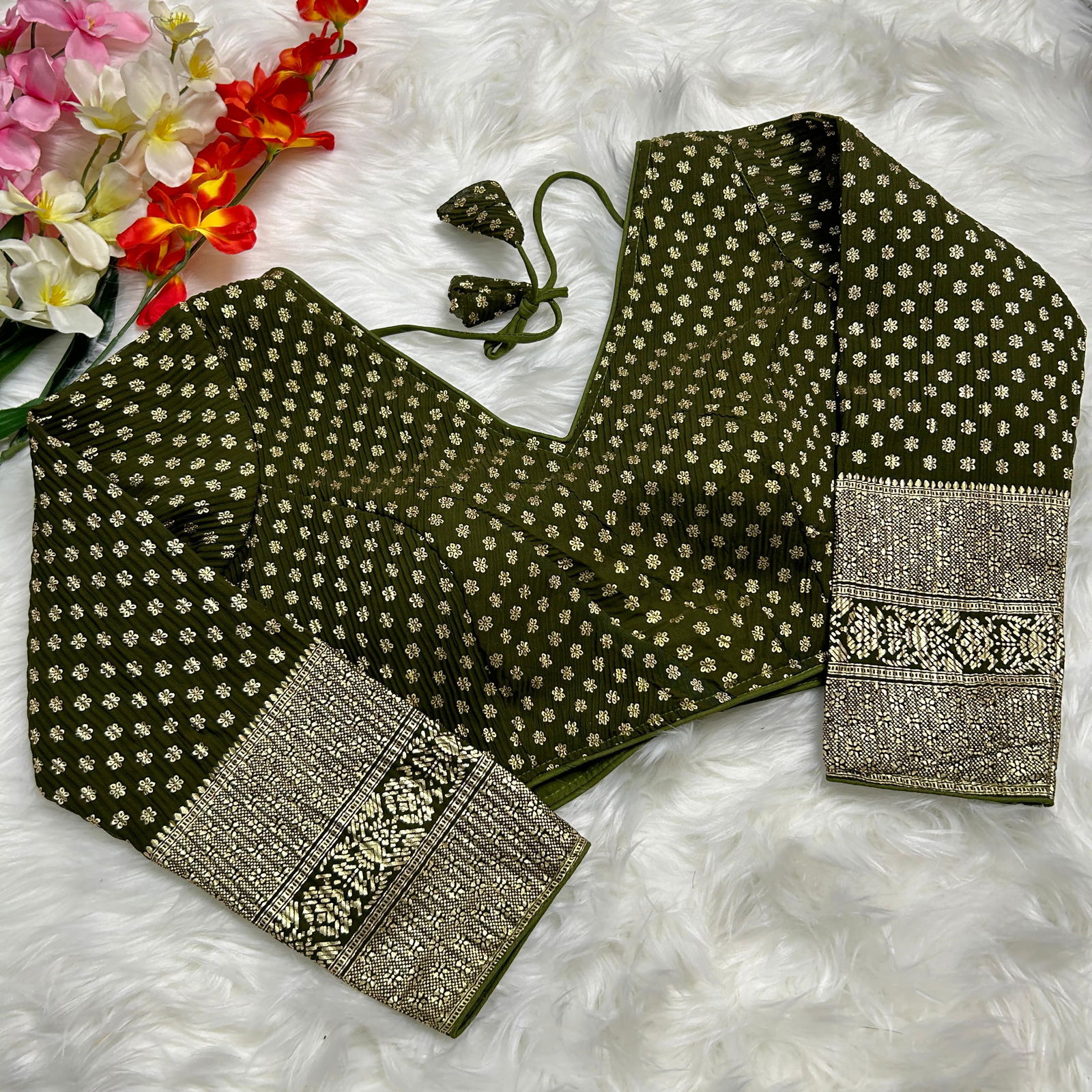 Priya 2 By Ruhi Georgette Silk Designer Blouse Wholesale Shop In Surat